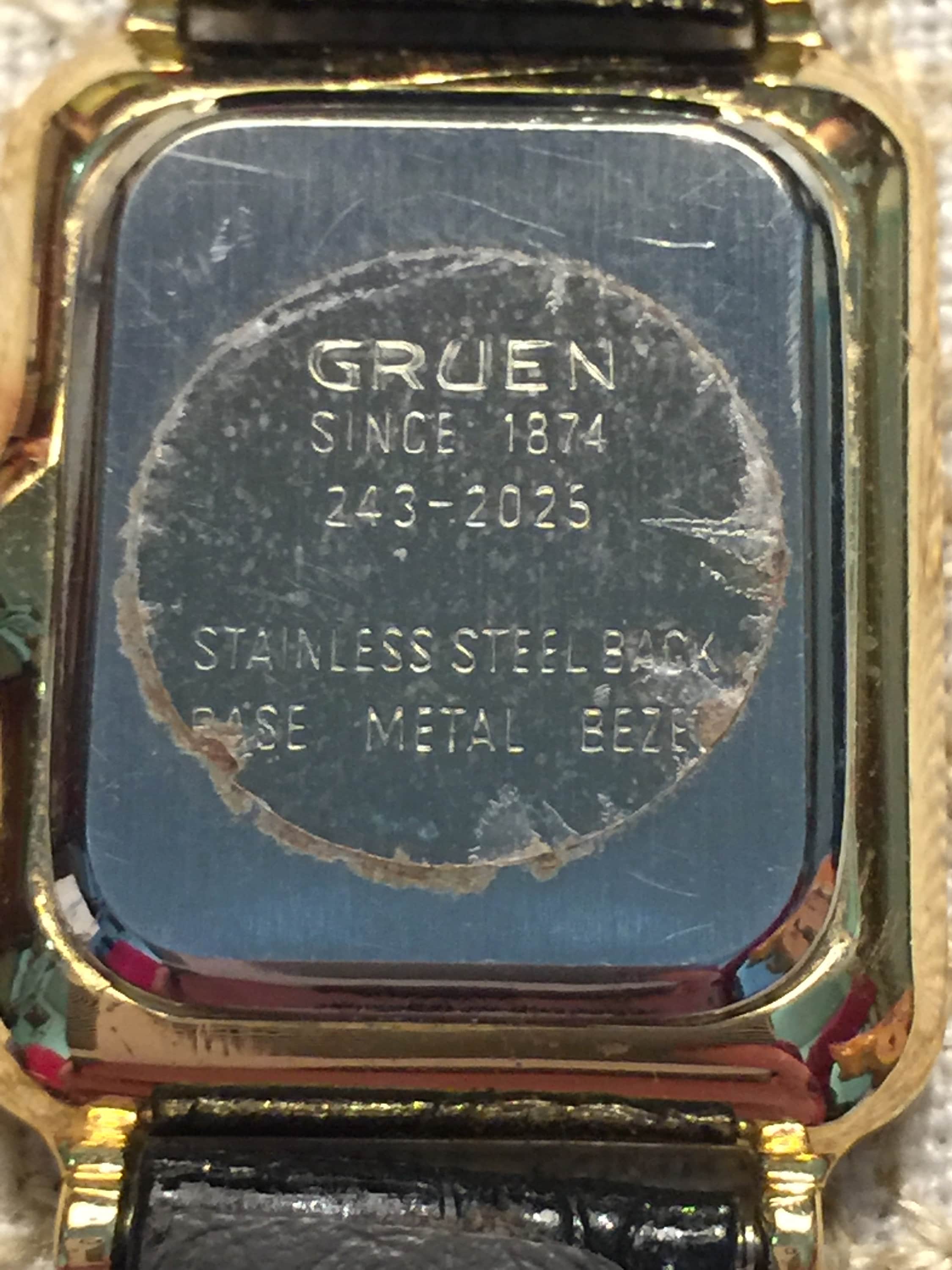 Reloj gruen since 1874 precio hotsell