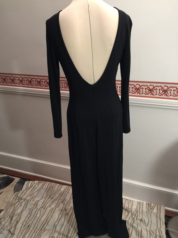 Anne Klein Dress Black 100% Silk Beaded Evening Formal Gown Size 6 | Anne  klein dress, Evening gowns formal, Black dress