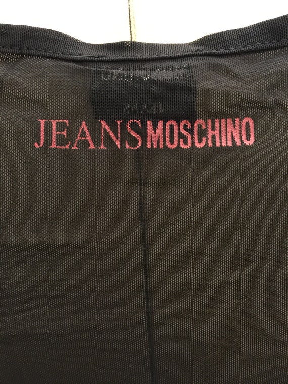 Vintage Moschino Top Italia Italy One Love One Li… - image 4