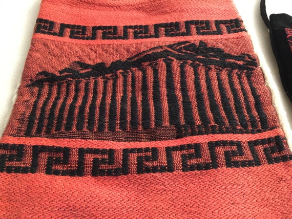 Two Greek Handbags made in Greece studded mint co… - image 4