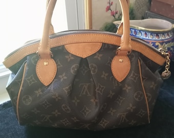 Louis Vuitton Tivoli Pm Monogram Canvas Top Handle Bag on SALE