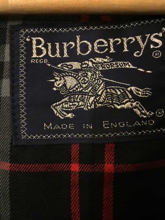 Vintage Burberry Trench Coat Vintage London Men's… - image 6