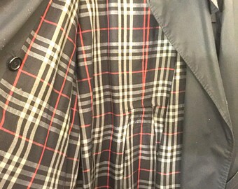 ジャケット・アウター vintage Burberry StaincollarCoat jacket Vintage Burberry Coat Winter Jacket 80s Wool Overcoat Men's