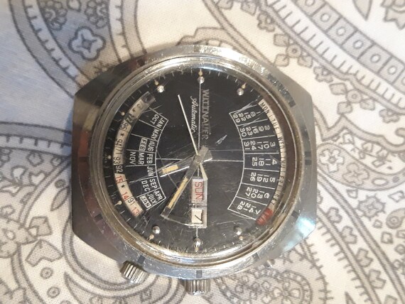 Vintage Wittnauer 2000 Automatic Men's Dress Wris… - image 3