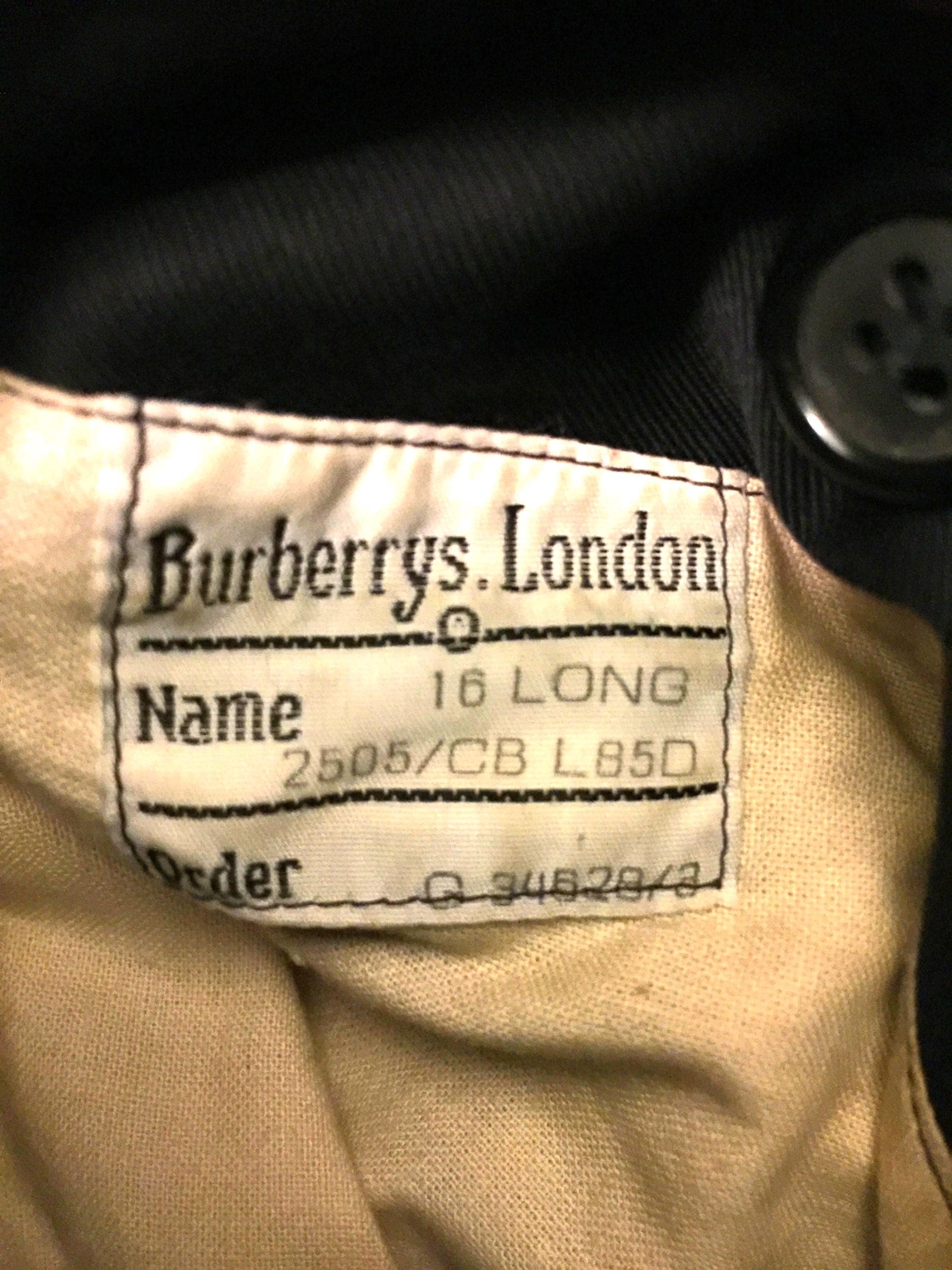 Vintage Burberry Trench Coat Vintage London Men's Unisex