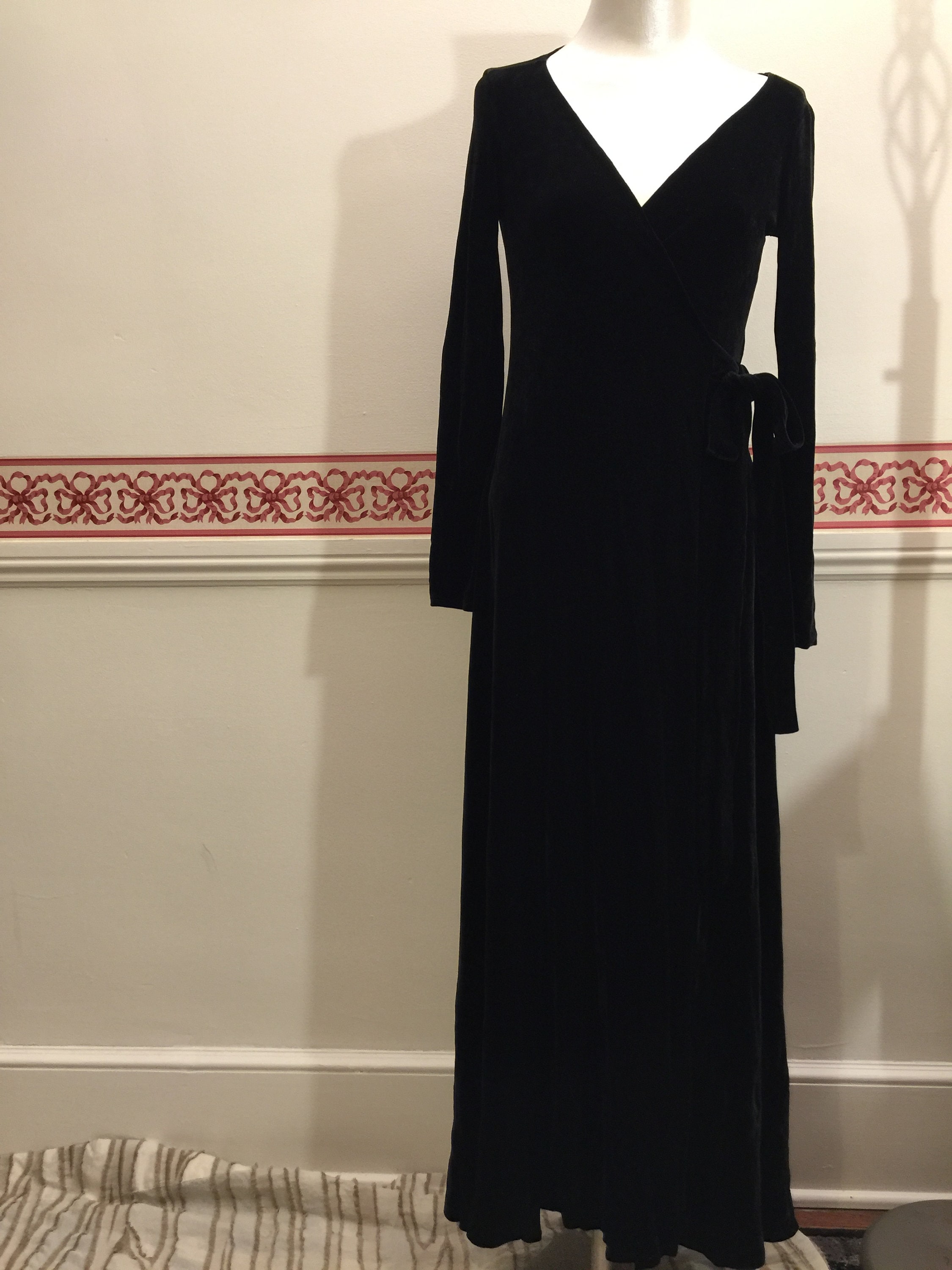 Donna Karan - Authenticated Dress - Silk Black Plain for Women, Never Worn