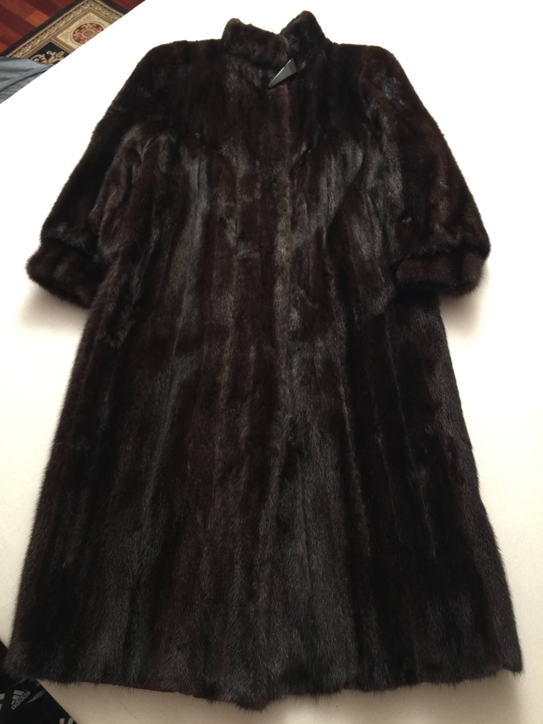 Vintage Brown Mink Fur Coat M L Repurpose Luxury Pillow or Etsy