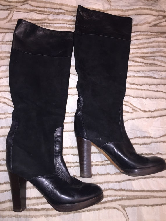 luxury knee high boots