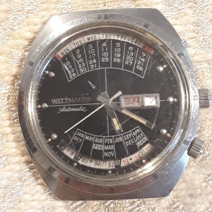 Vintage Wittnauer 2000 Automatic Men&#39;s Dress Wristwatch Vintage Wittnauer 2000 Men&#39;s Automatic Men&#39;s Watch 1970&#39;s U.S.A. Watch