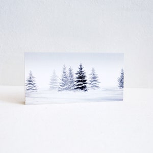 Cartão de Natal, pintura a óleo, foto, cartão postal de Natal, novo, não utilizado, cartão postal festivo, cartões postais NOS, cartão postal, paisagem de inverno, cartão postal