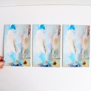 Cartão postal de Natal com pintura a óleo vintage, novo cartão postal festivo não utilizado, cartões postais NOS, cartão postal brilhante, cartão postal de arte abstrata