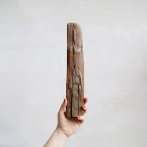 34cm | 13.4" Baltic drift wood DIY wood supplies for art projects wall hangings home decor sea wood weathered wood antique wood