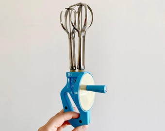 ヴィンテージ　手動ハンドミキサー ビンテージの卵泡立て器、ソビエト時代のビンテージハンドミキサー