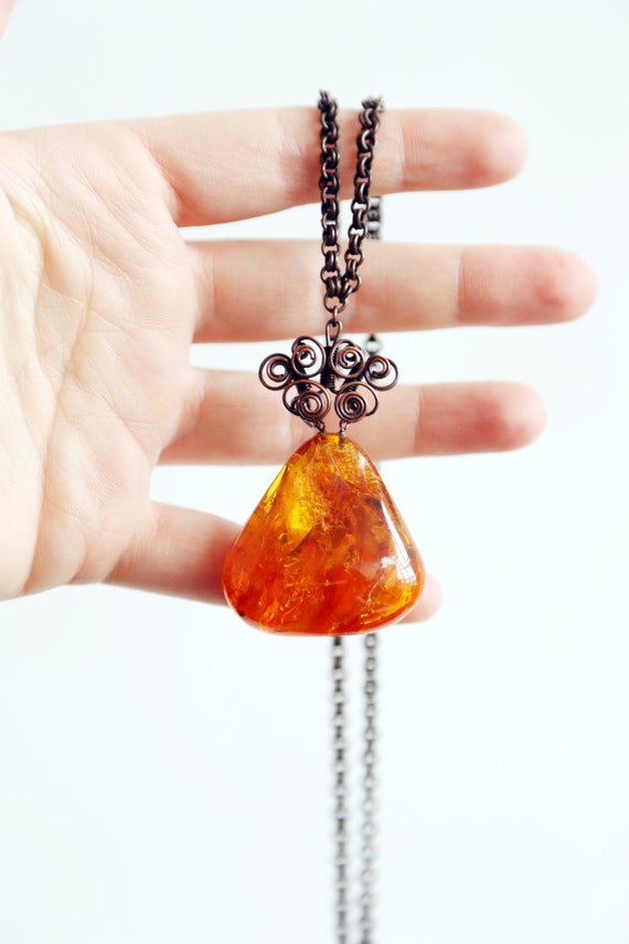 Amber Floation Brine Beeswax Beads Necklace Honey Wax - Temu