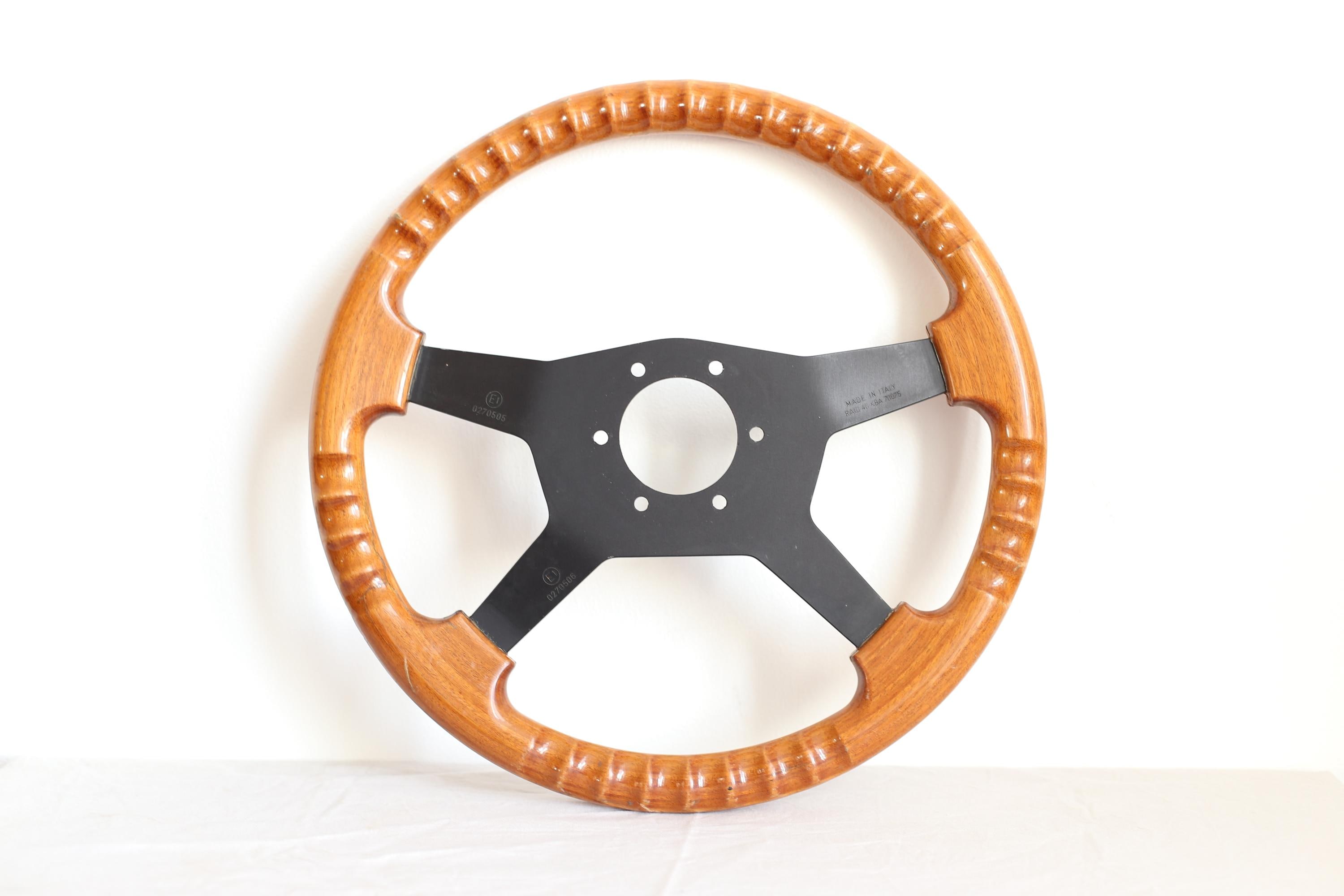 Vintage RAID 4D KBA 70075 Wood Steering Wheel – 360mm - Etsy