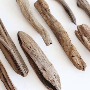 Baltic Sea Driftwood Sticks (9pc): DIY Art & Wreath Supplies