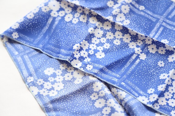 Vintage 80s shawl vintage flower shawl made in US… - image 4