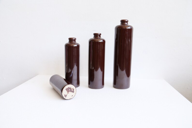 Download Glossy brown ceramic bottle earthenware decorative liquor ... Yellowimages Mockups