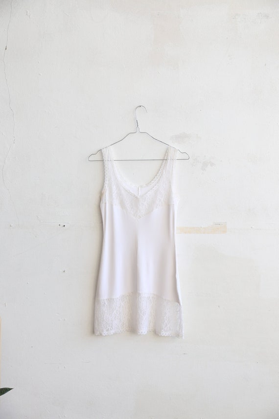 Vintage Soviet girls teens underwear petticoat whi