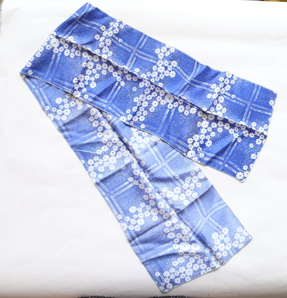 Vintage 80s shawl vintage flower shawl made in US… - image 3