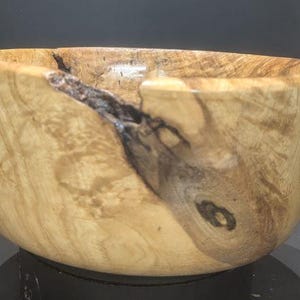 Maple Burl Bowl