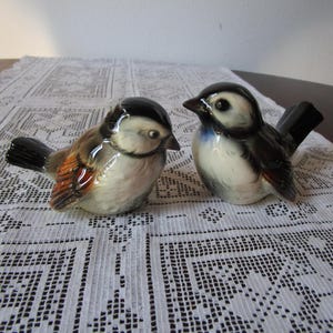 Goebel Sparrow Figurines: Mid-Century Ceramic Bird Decor