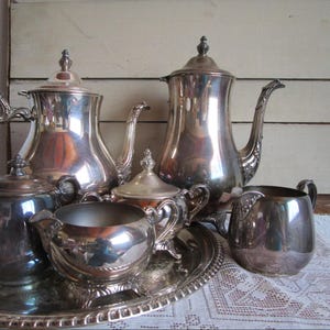 Wm Rogers Tea Set - Etsy