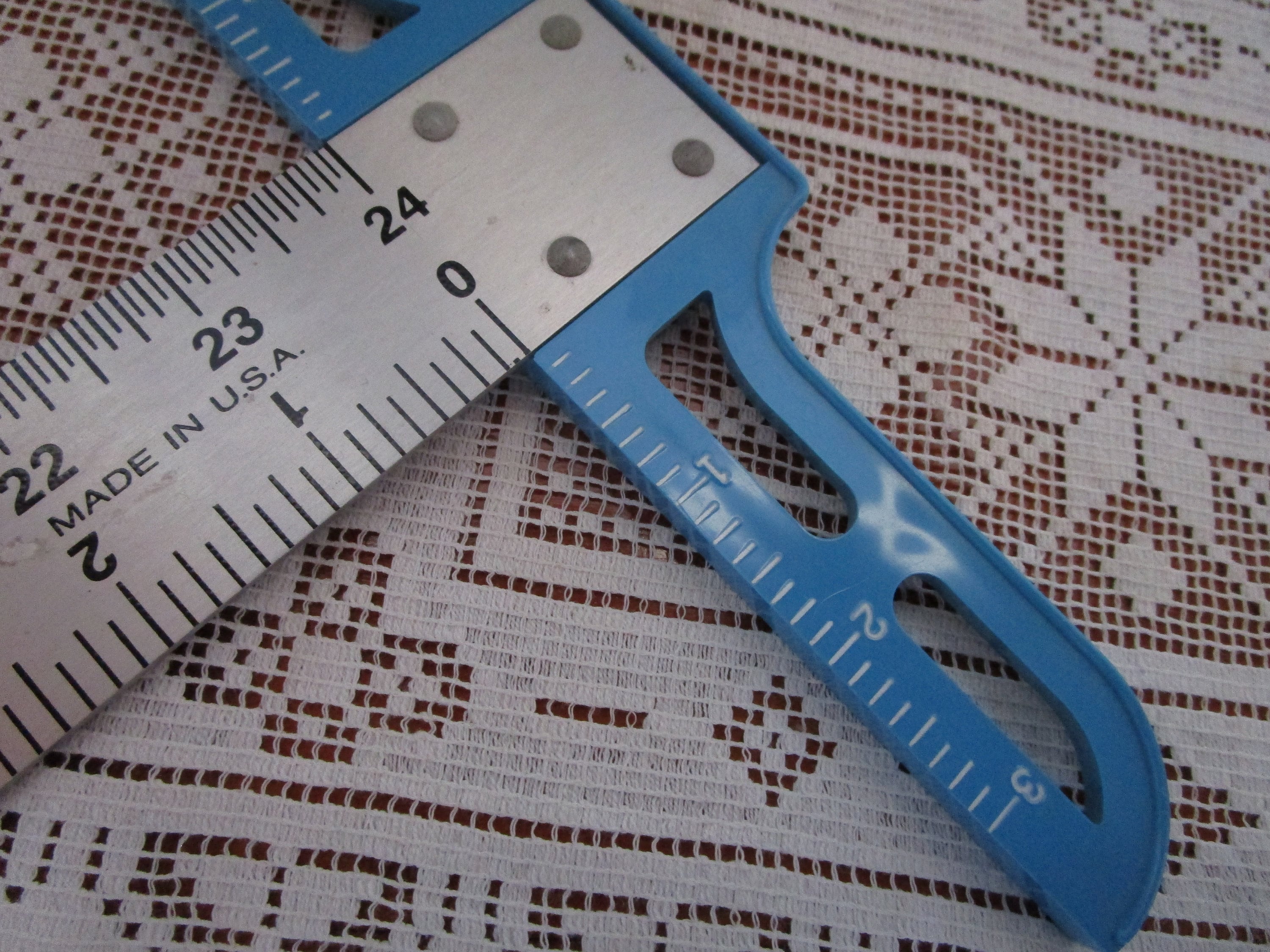 12 Junior T-Square Ruler Plastic Scrapbooking Measure Tool Drafting Layout  DIY