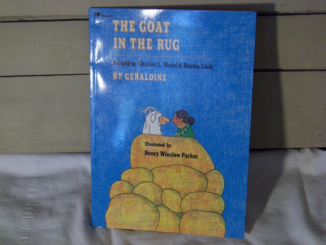 the-goat-in-the-rug-by-geraldine-a-navajo-weaving-story-etsy