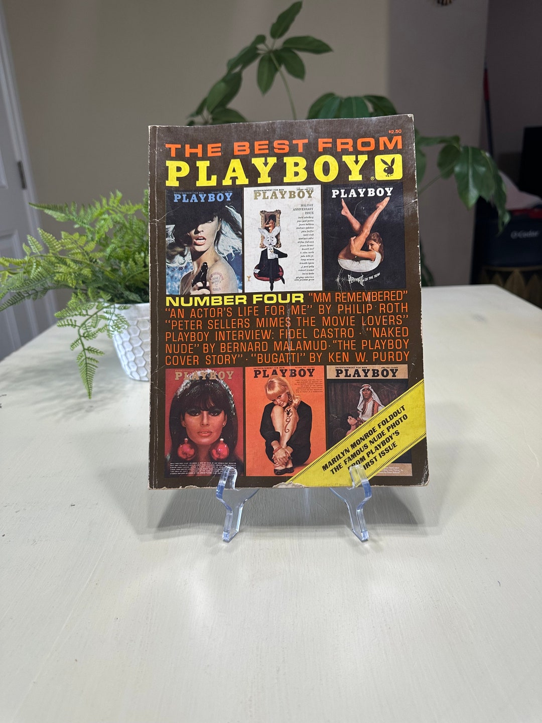 Vintage the Best of Playboy Number 4 Marilyn Monroe Foldout - Etsy
