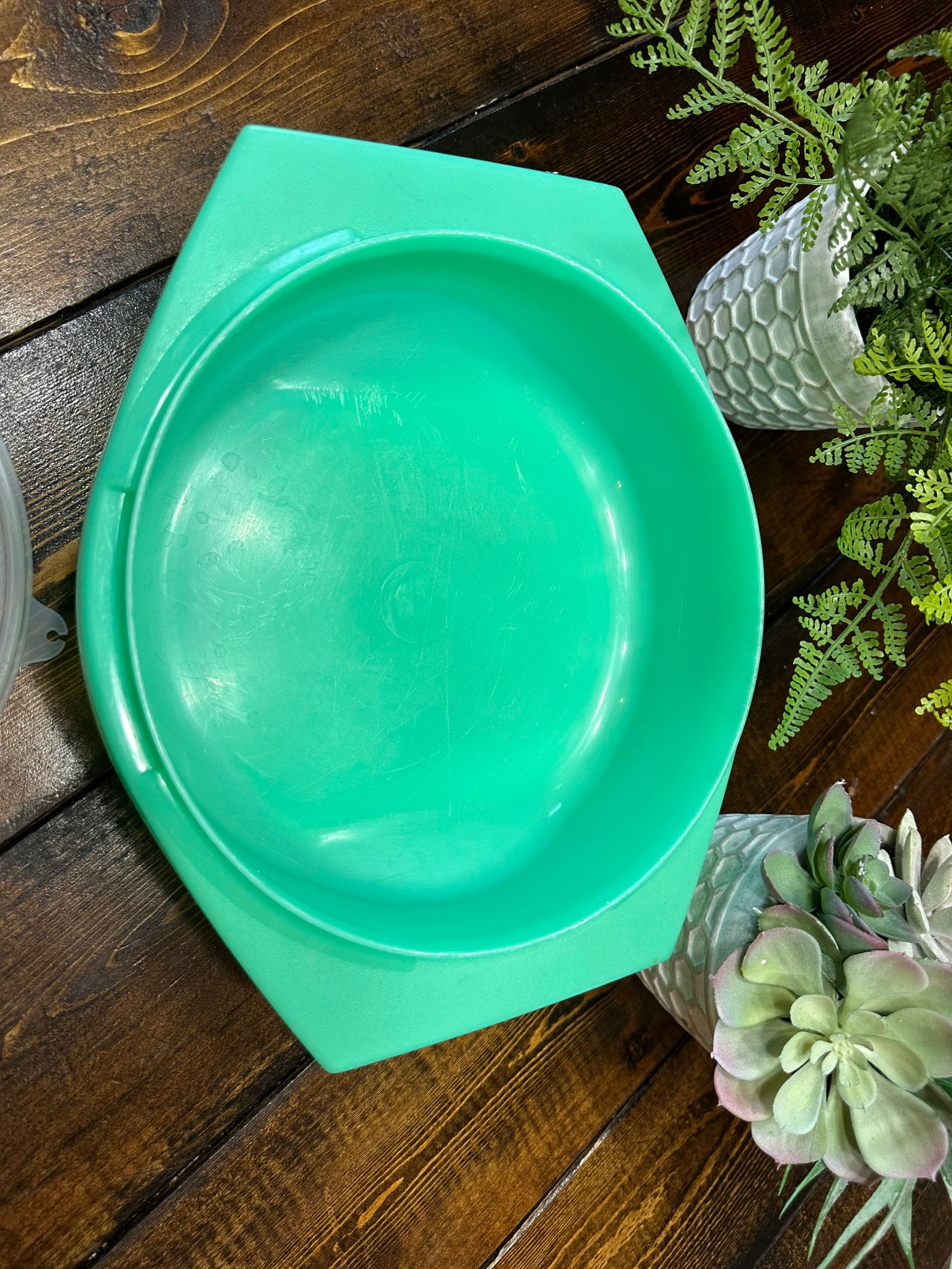 Vintage Jadeite Tupperware Cheese / Lettuce Grater Container Etsy