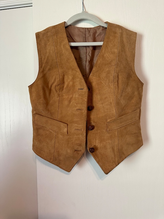 vintage suede camel colored Gem