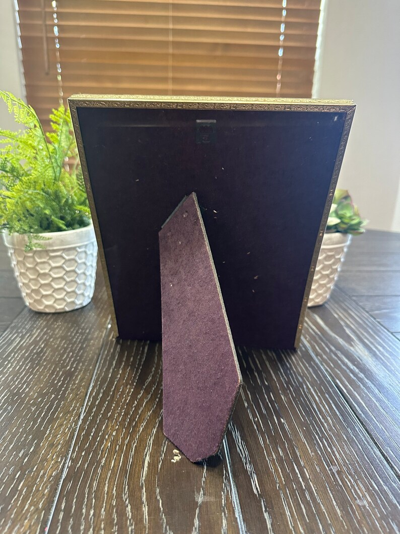 Vintage Brass / Gold Filigree Photo Frame 8 X 10 Etsy