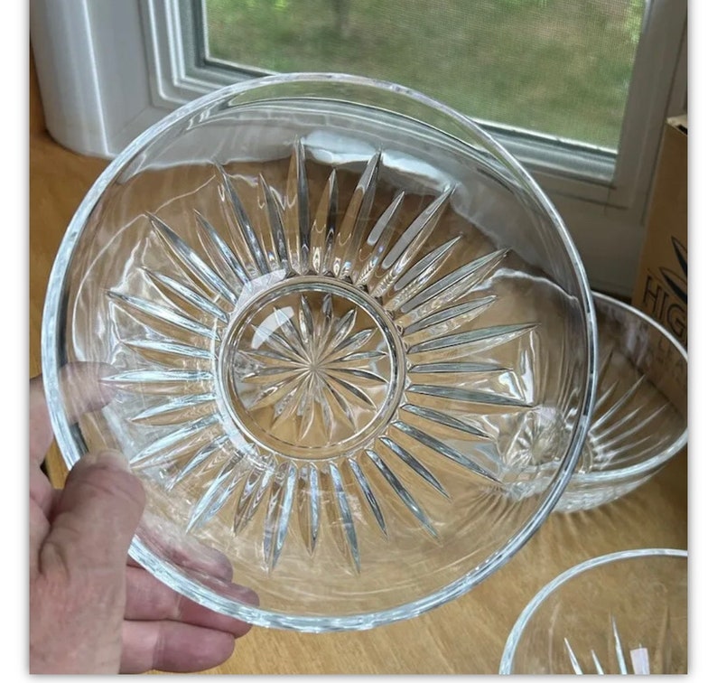 PRINCESS HOUSE Highlights 4 Crystal Bowls 7” With Original Boxes Some W ...