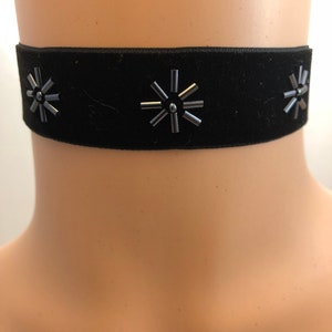 Samt Perlen Halsband