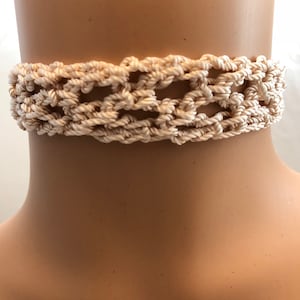 Gargantilla Crochet Hecho a mano
