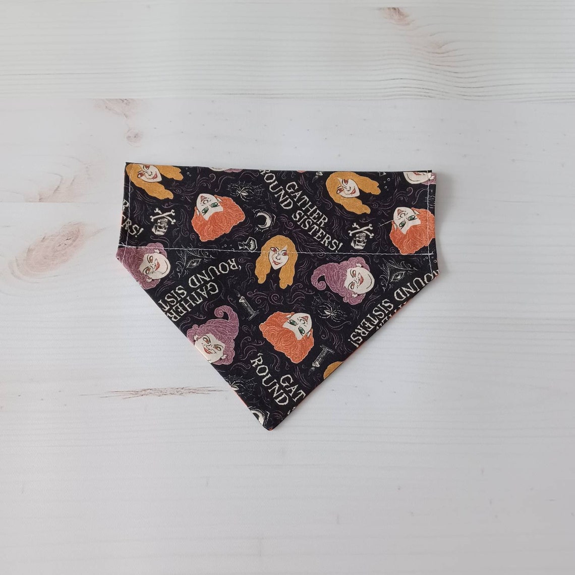 Hocus Pocus Inspired Dog or Cat Over-the-collar Reversible - Etsy