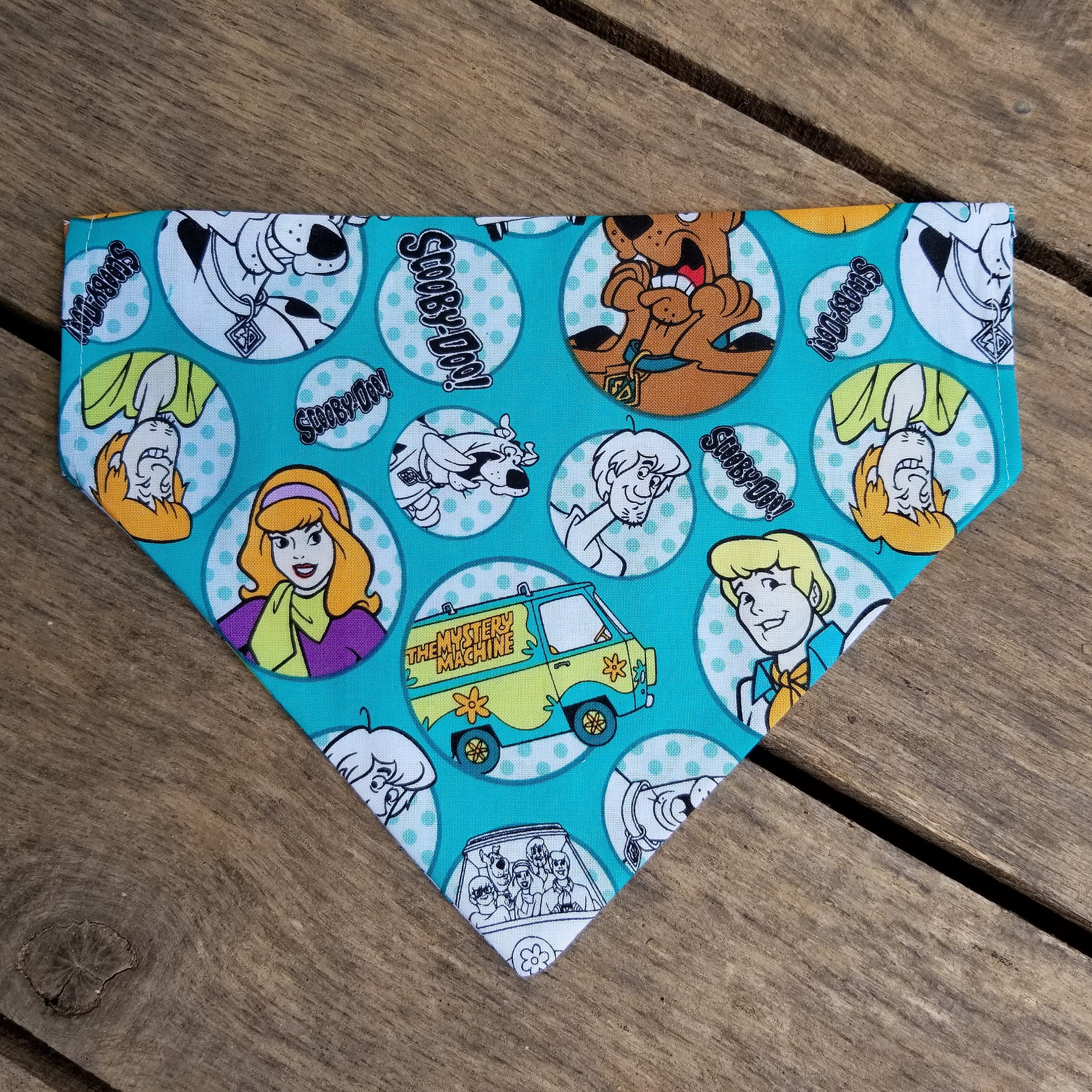 Scooby Doo Dog Bandana Mystery Inc pet gift slide on Etsy