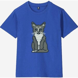 Disegno ricamo gatto