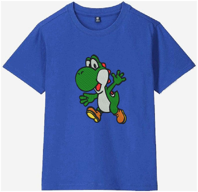 Yoshi Embroidery Design Etsy UK