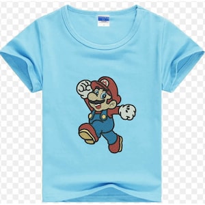 Mario Embroidery Design