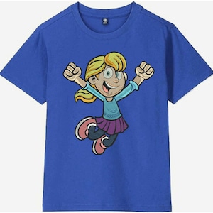 Character Cartoon Girl embroidery design