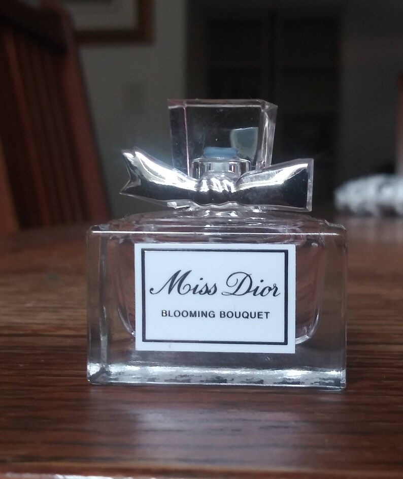 Miss Dior Blooming Bouquet Miniature Bottle Christian Dior Etsy
