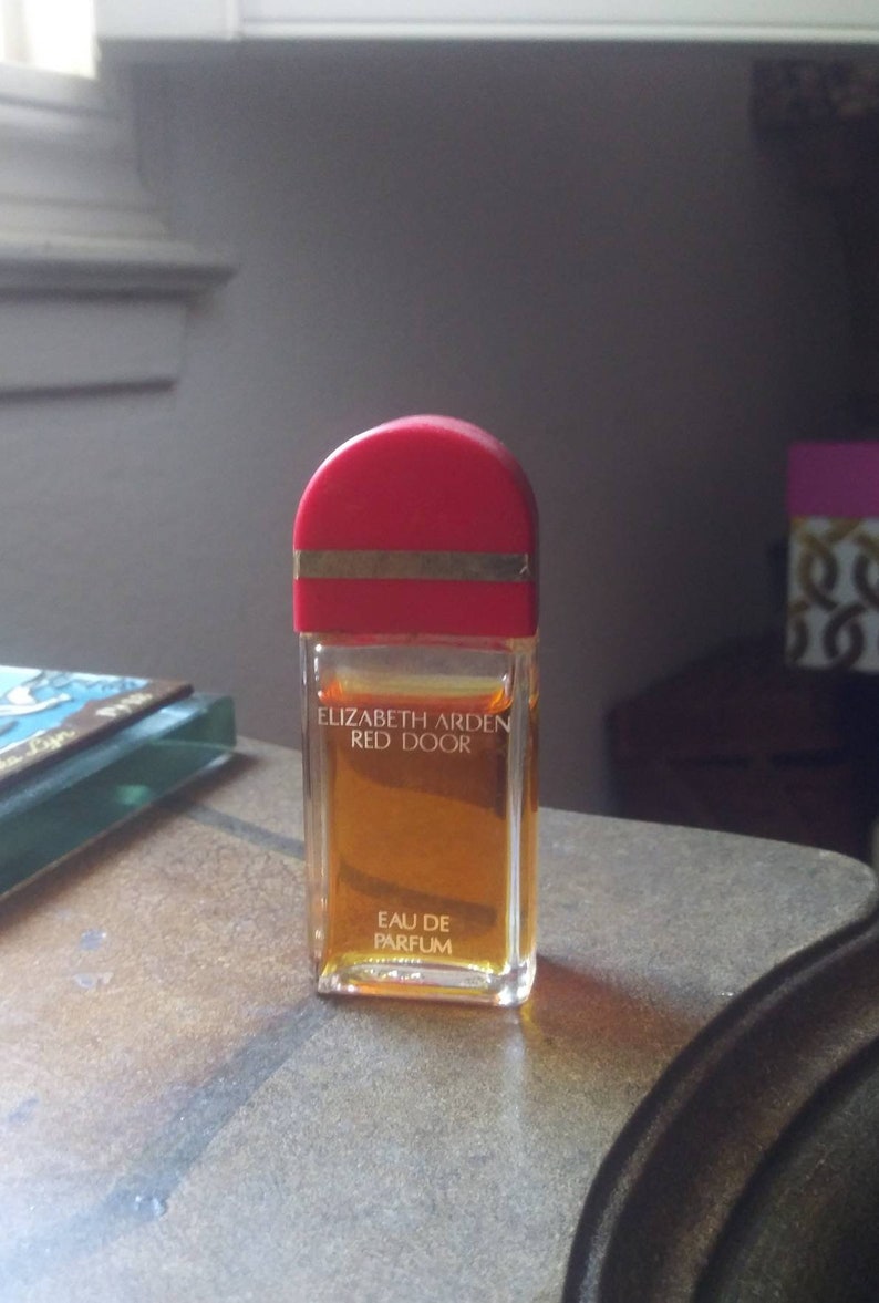 Red Door Perfume By Elizabeth Arden 25 Oz Mini Bottle Vintage Etsy