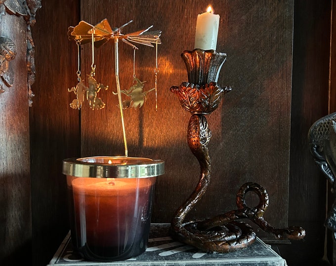 Flying Witch Candle Carousel Topper - Etsy