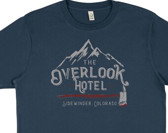 The Shining - Overlook Hotel - T-shirt - Movie Inspired - Cult Classic - Screen Printed - Organic Cotton - S/XXL