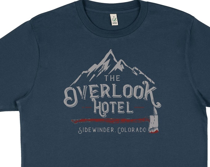 The Shining - Overlook Hotel - T-shirt - Movie Inspired - Cult Classic - Screen Printed - Organic Cotton - S/XXL