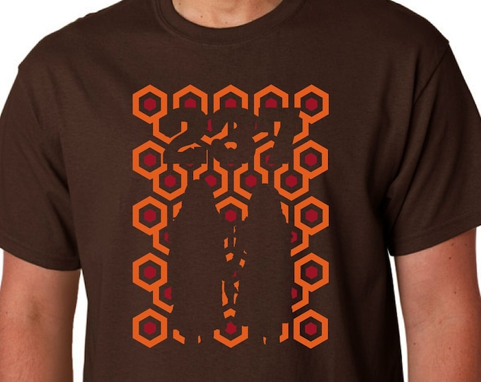 The Shining - Inspired T-shirt - Room 237 - Twins  - Carpet - Stanley Kubrick - Screen Printed - Eco Inks - Small/XXL