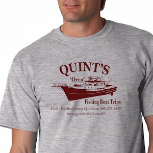 JAWS Quints Boat Trips Cult Classic Move Inspired Design Etsy JAWS Quints Boat Trips Cult Classic Move Inspired Design Etsy