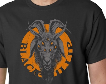 The Witch - T-SHIRT - Black Phillip - Devil - HORROR - Inspired Design - Screen Print - Cult Classic - Small/XXL